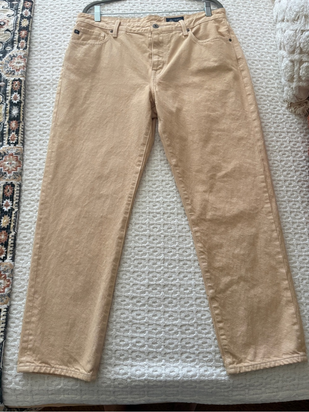AG golden tan jeans size 31